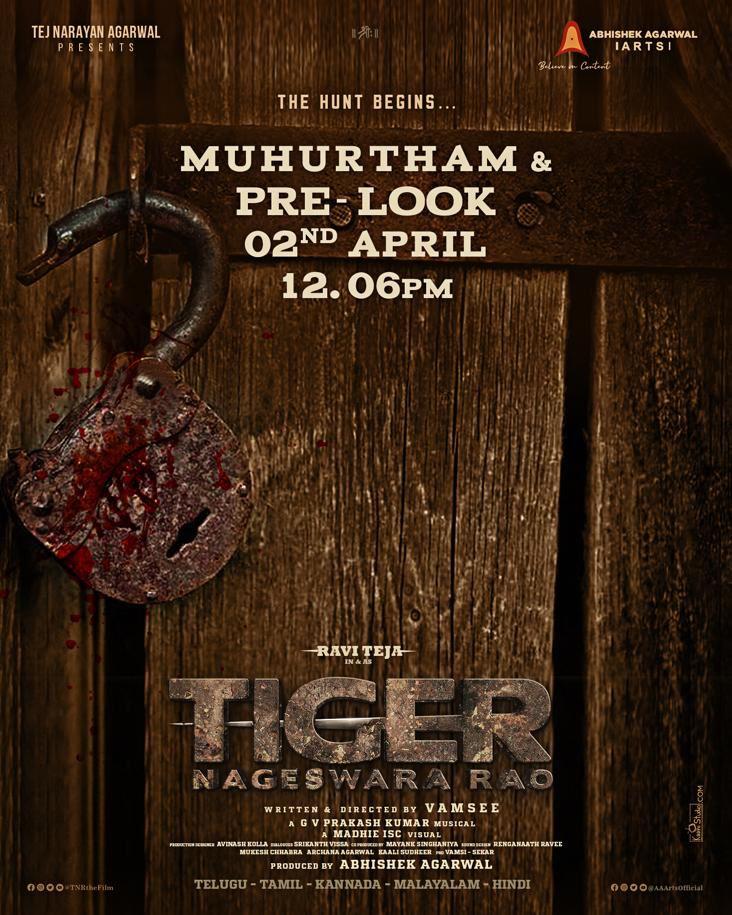 Tiger Nageswara Rao's thrilling update out