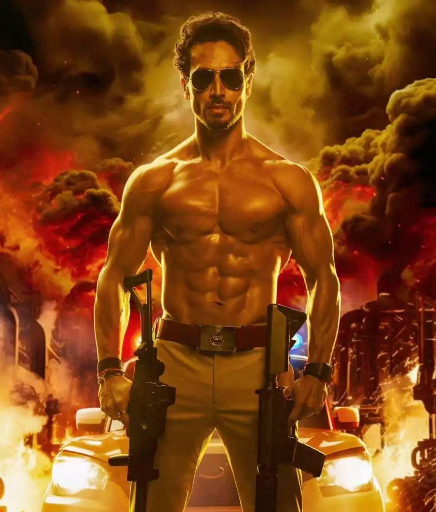 Tiger Shroff As ACP Satya In Singham Again
