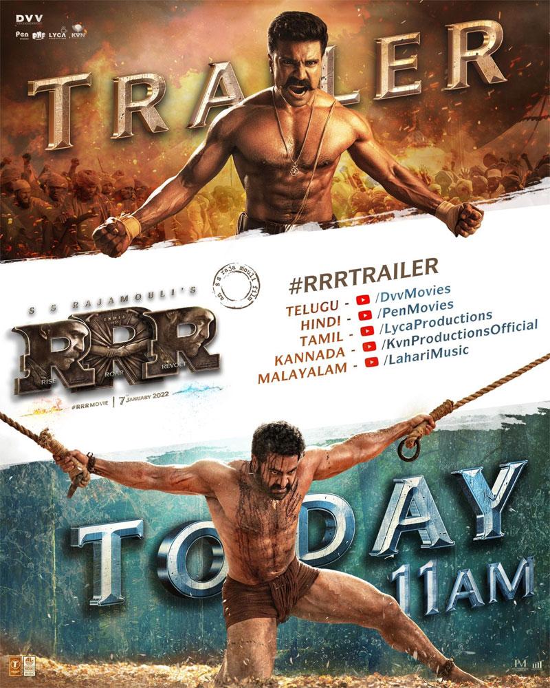 All set for RRR trailer treat