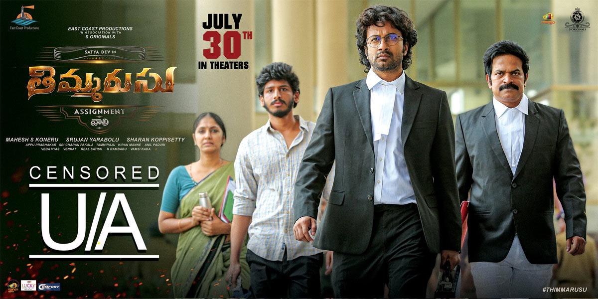 Timmarasu completes censor formalities