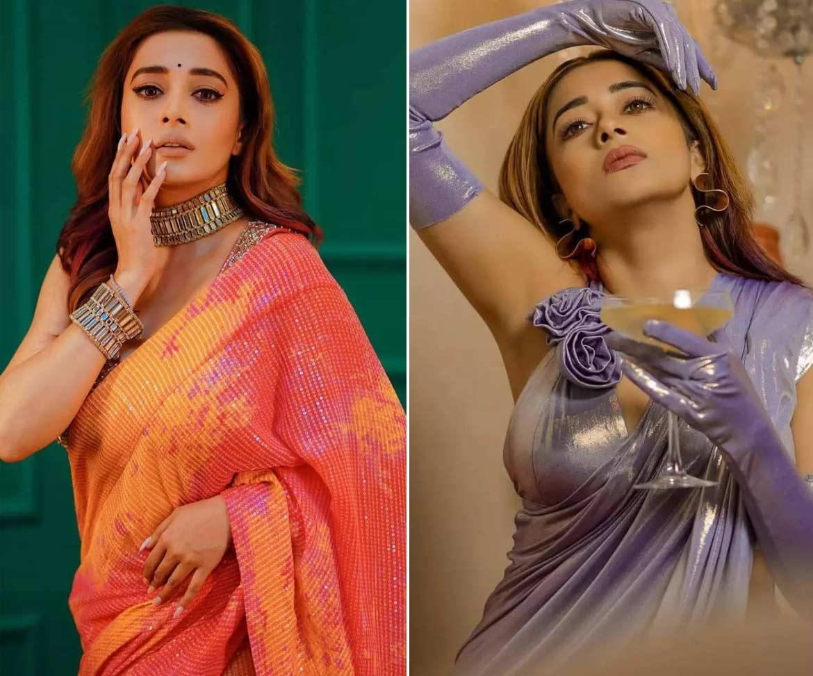 Tina Dutta flaunts her curves in black