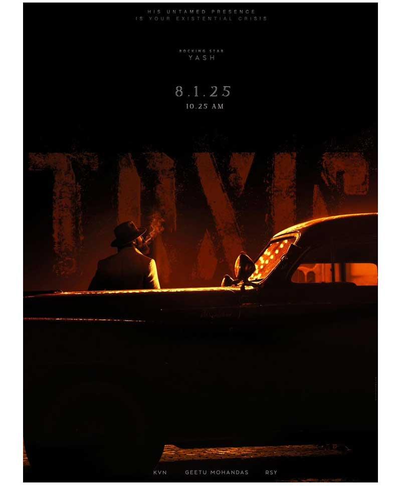 Yash Toxic first look on his B-Day