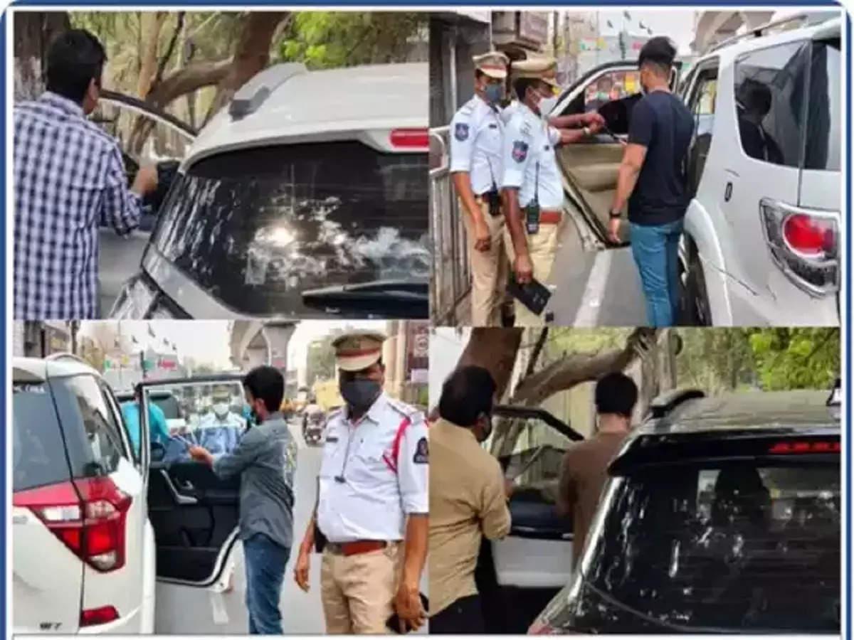â€‹Cops shock Allu Arjun and Kalyan Ram