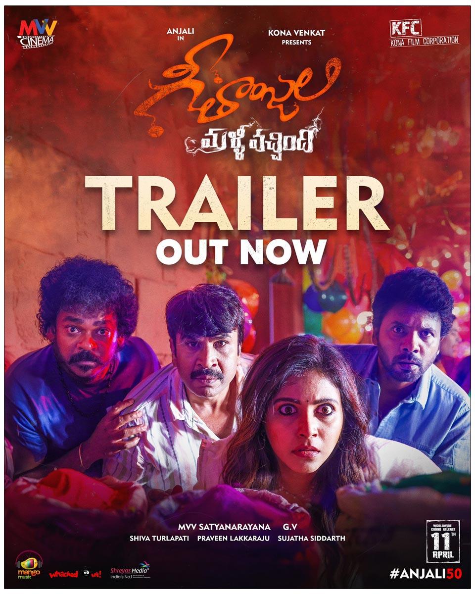 Geethanjali Malli Vachindi Trailer Review
