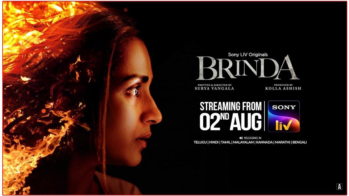 Teaser Of Sony LIV Series Brinda Headlines By Trisha Krishnan Unveiled