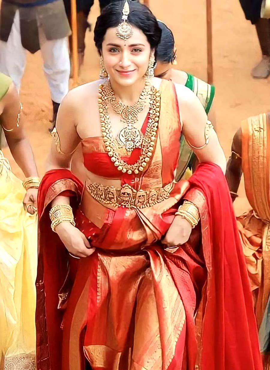 Trisha Krishnan as Kundavai From Ponniyin Selvan: Part II