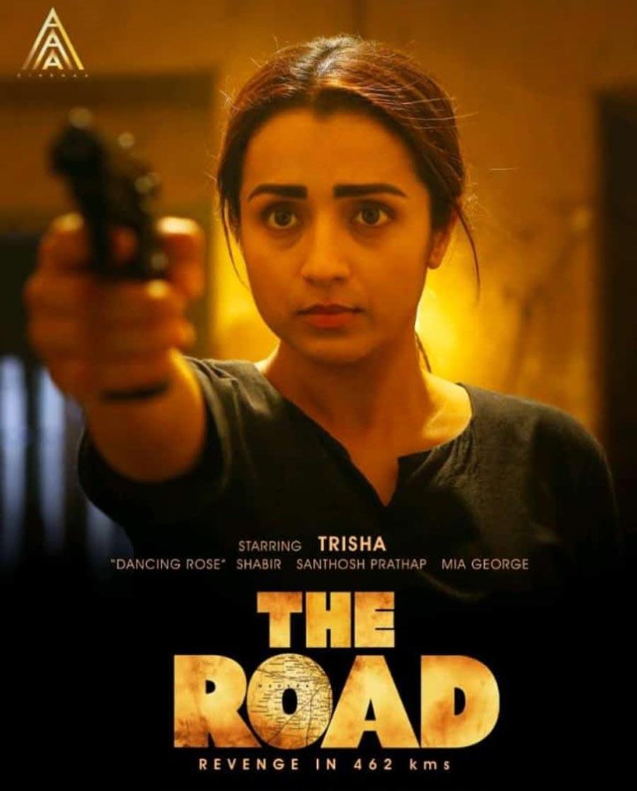 Intriguing Poster Of Trisha's Next