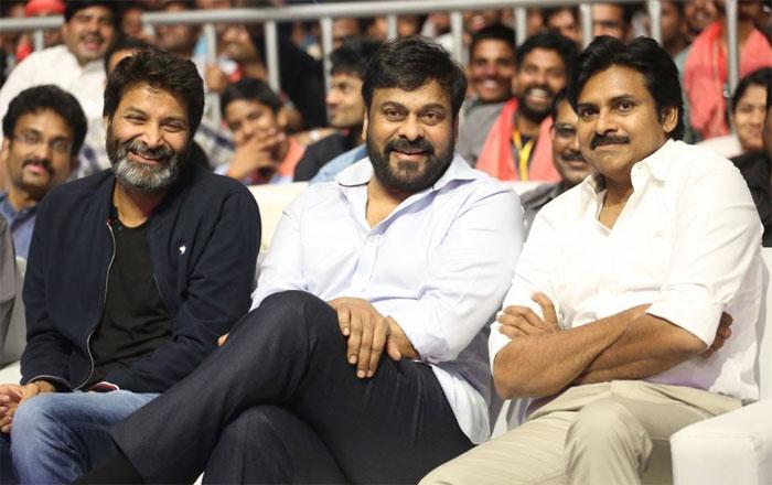 Exclusive: Chiranjeevi Chief Guest @ Agnathavasi Audio