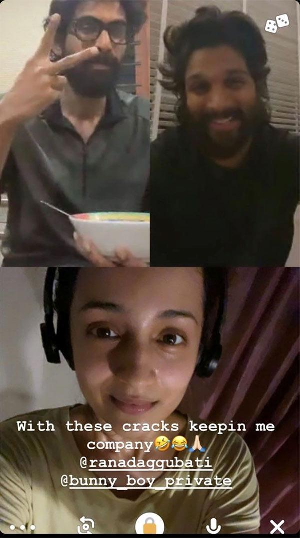 After Opting Out Of Acharya, Trisha Calls Bunny