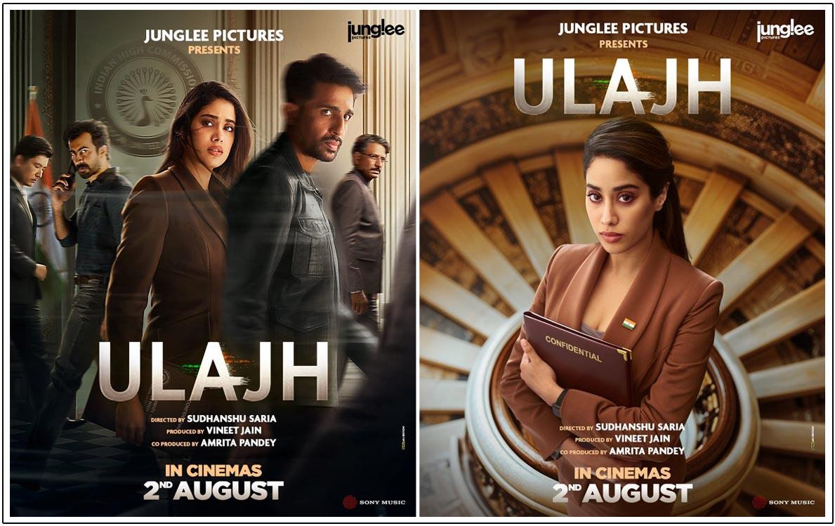 Janhvi Kapoor Looks Striking In Two New Posters Of Ulajh