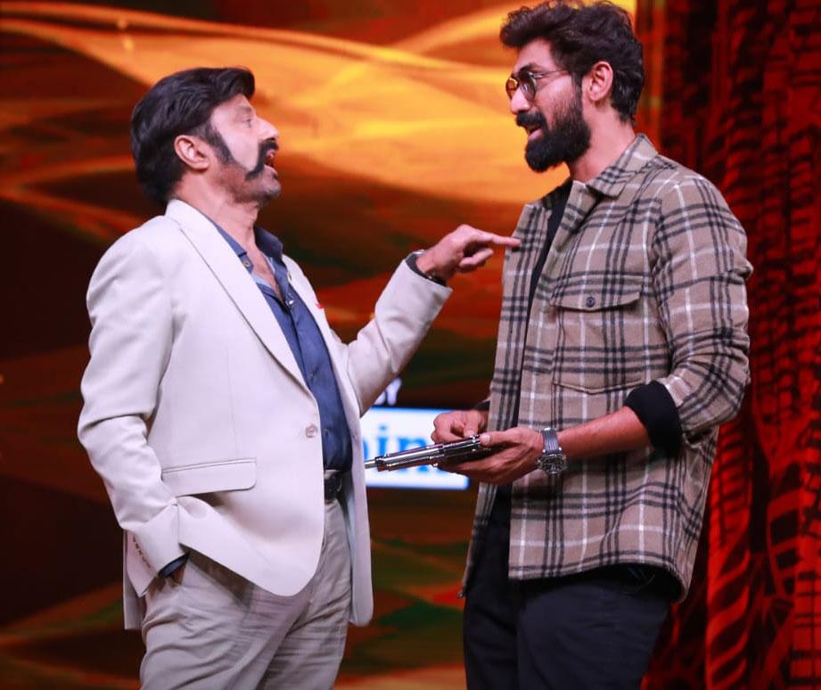 Unstoppable : Balakrishna's blast with Rana
