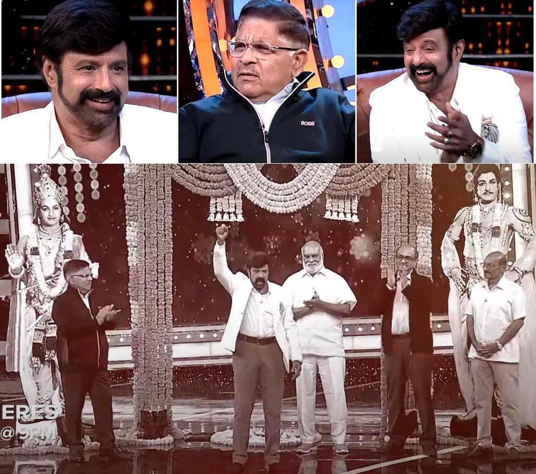 NBK Questioned Allu Aravind About Theatres For His Veera Simha Reddy