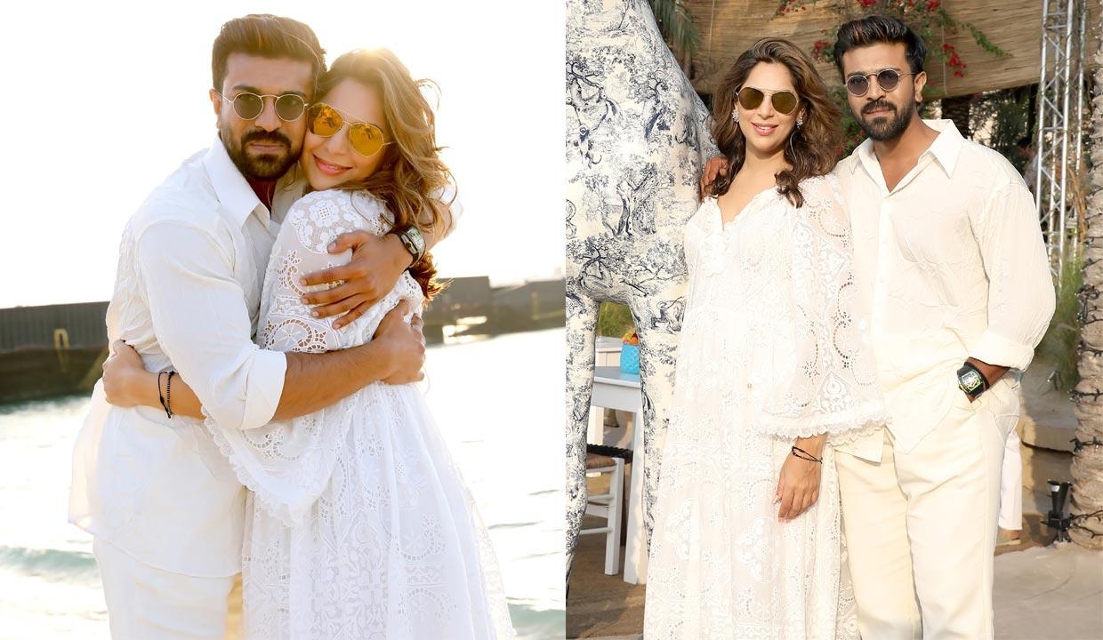 Upasana baby shower celebrated in Dubai