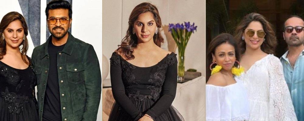 Upasana baby shower function performed in Dubai