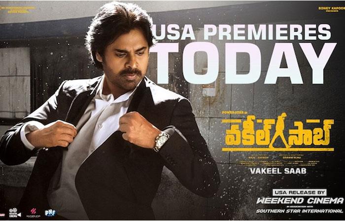 Vakeel Saab Flying Start in US