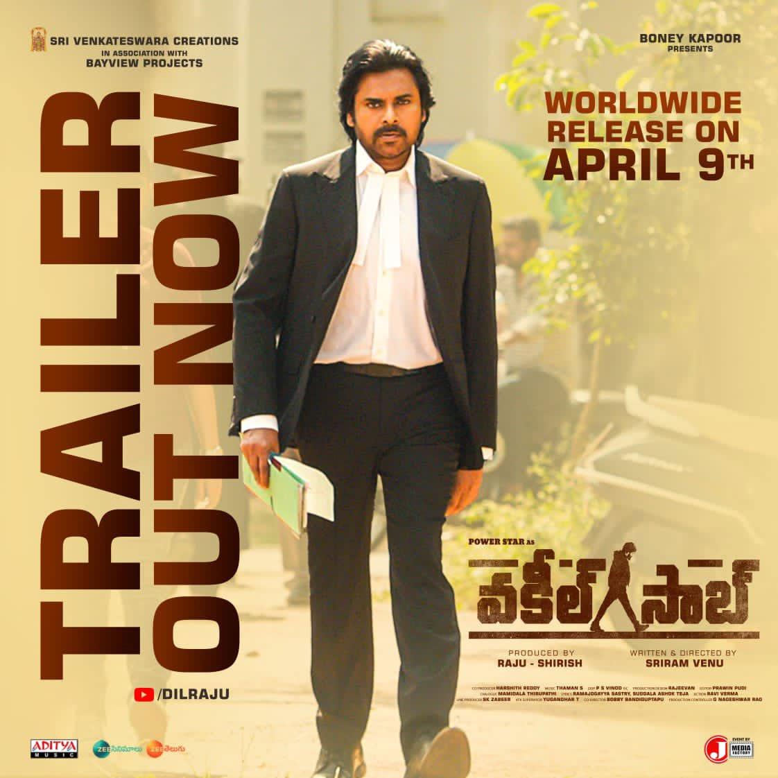 Vakeel Saab Trailer Review