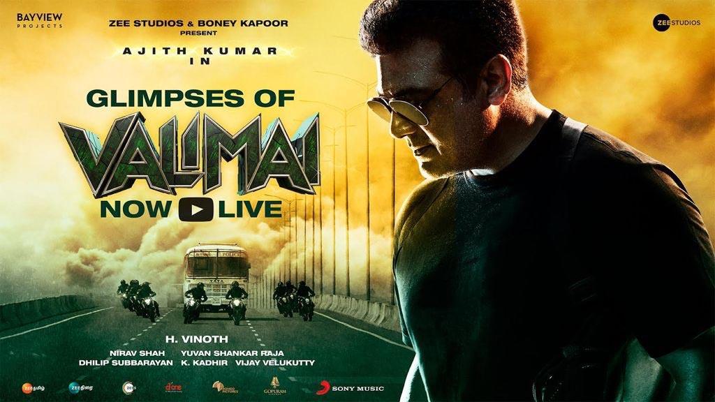Valimai glimpse elevates Ajith's power
