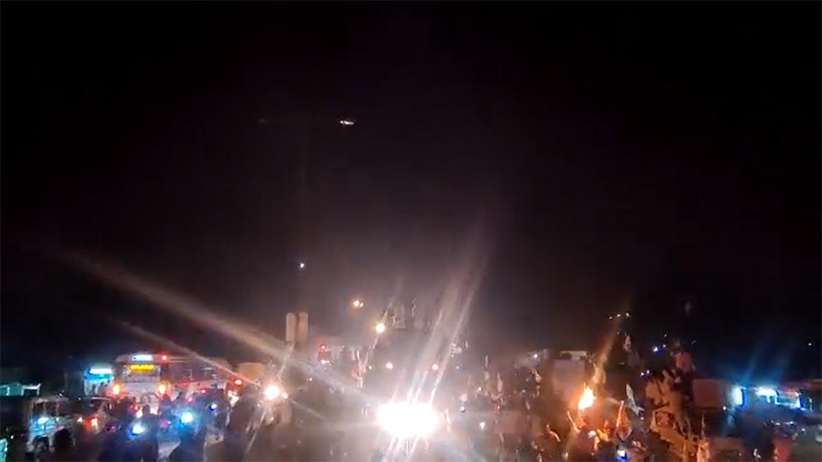 Jagan turns off the lights but Pawan vehicle Varahi races