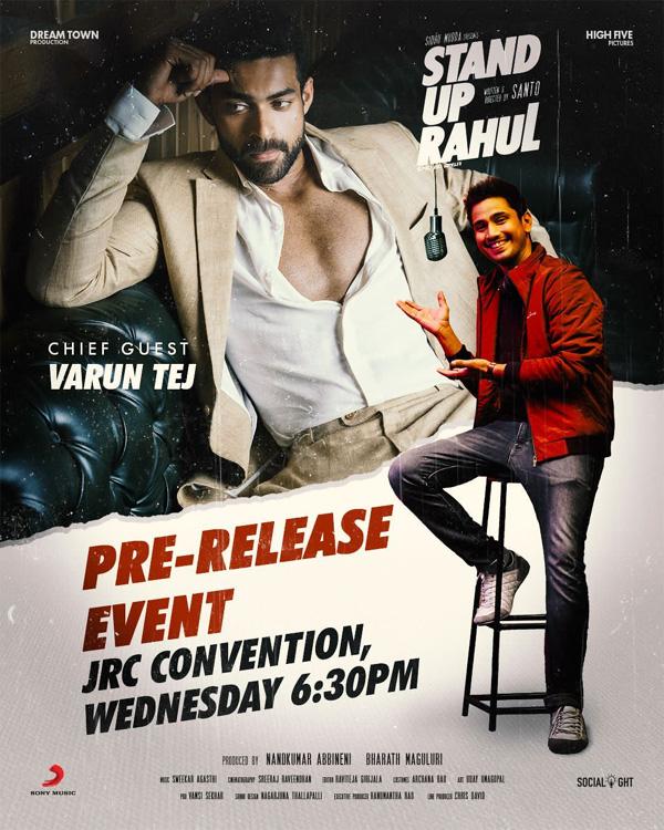 Mega Prince to power Stand Up Rahul
