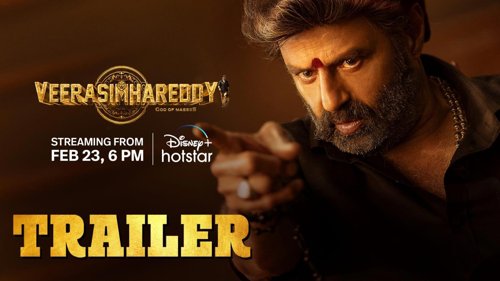 Veera Simha Reddy OTT trailer review