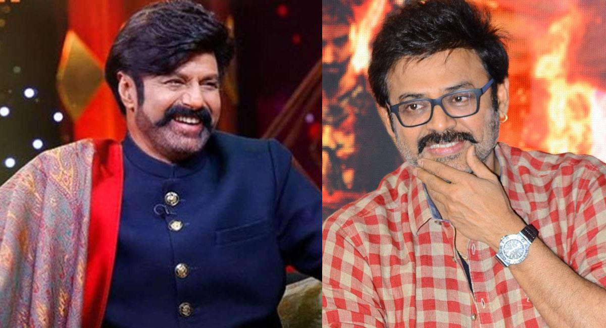 Balakrsihna's Unstoppable surprise with Venkatesh