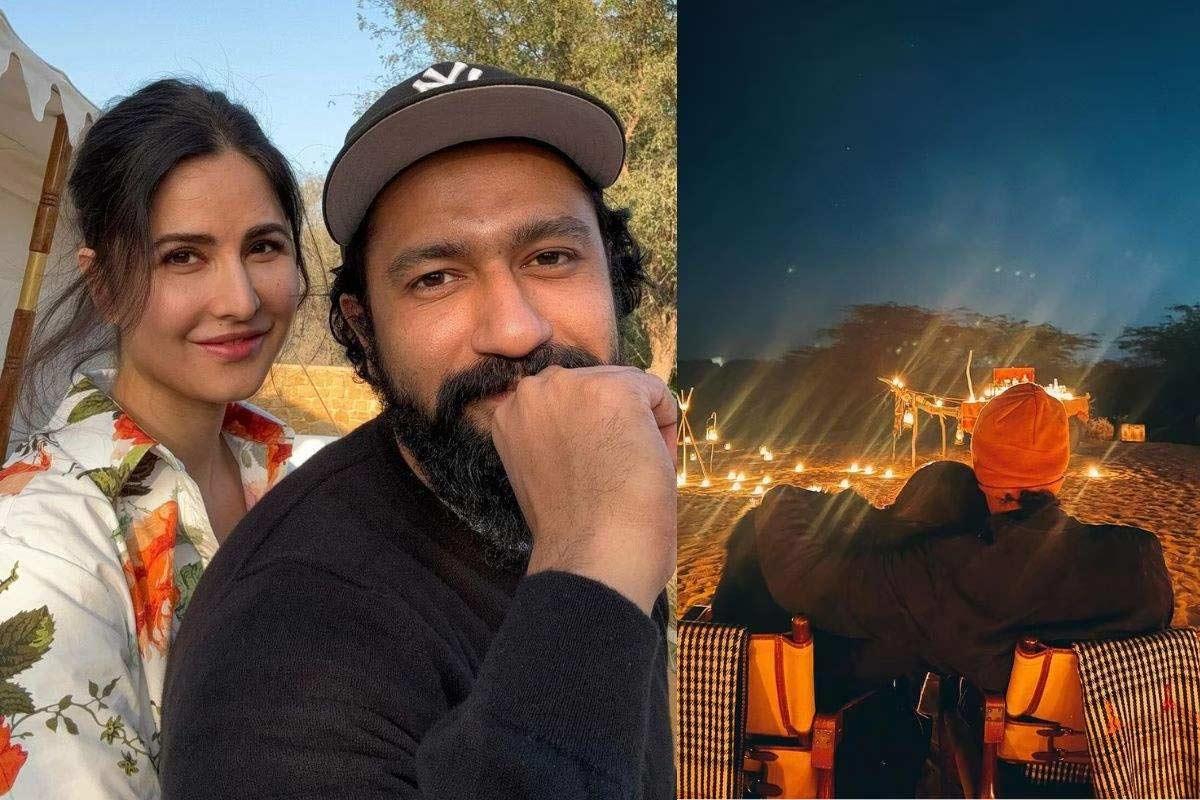 Vicky Kaushal and Katrina Kaif explore locations in Rajasthan
