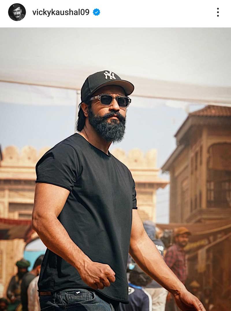 Vicky Kaushal shoots for a biggest action sequence for his next
