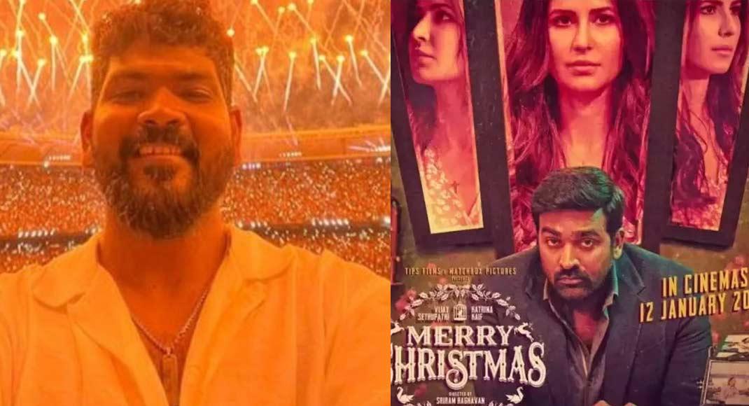 Vignesh Shivan awestruck with Merry Christmas