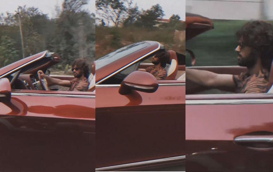 Rowdy Star races royally in a car