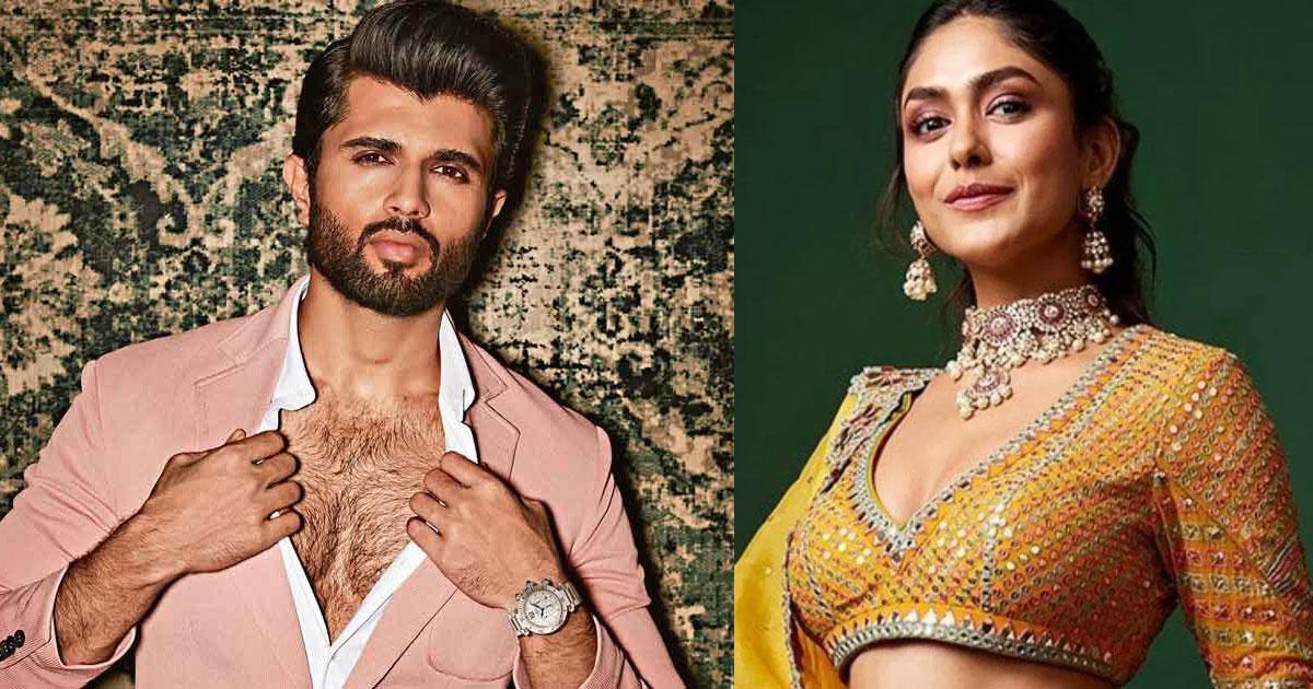 Vijay Devarakonda with Mrunal Thakur