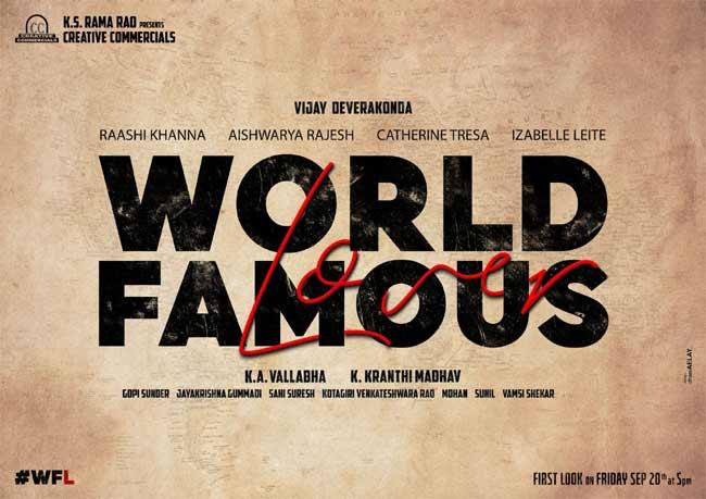 Vijay Devarakonda Is World Famous Lover