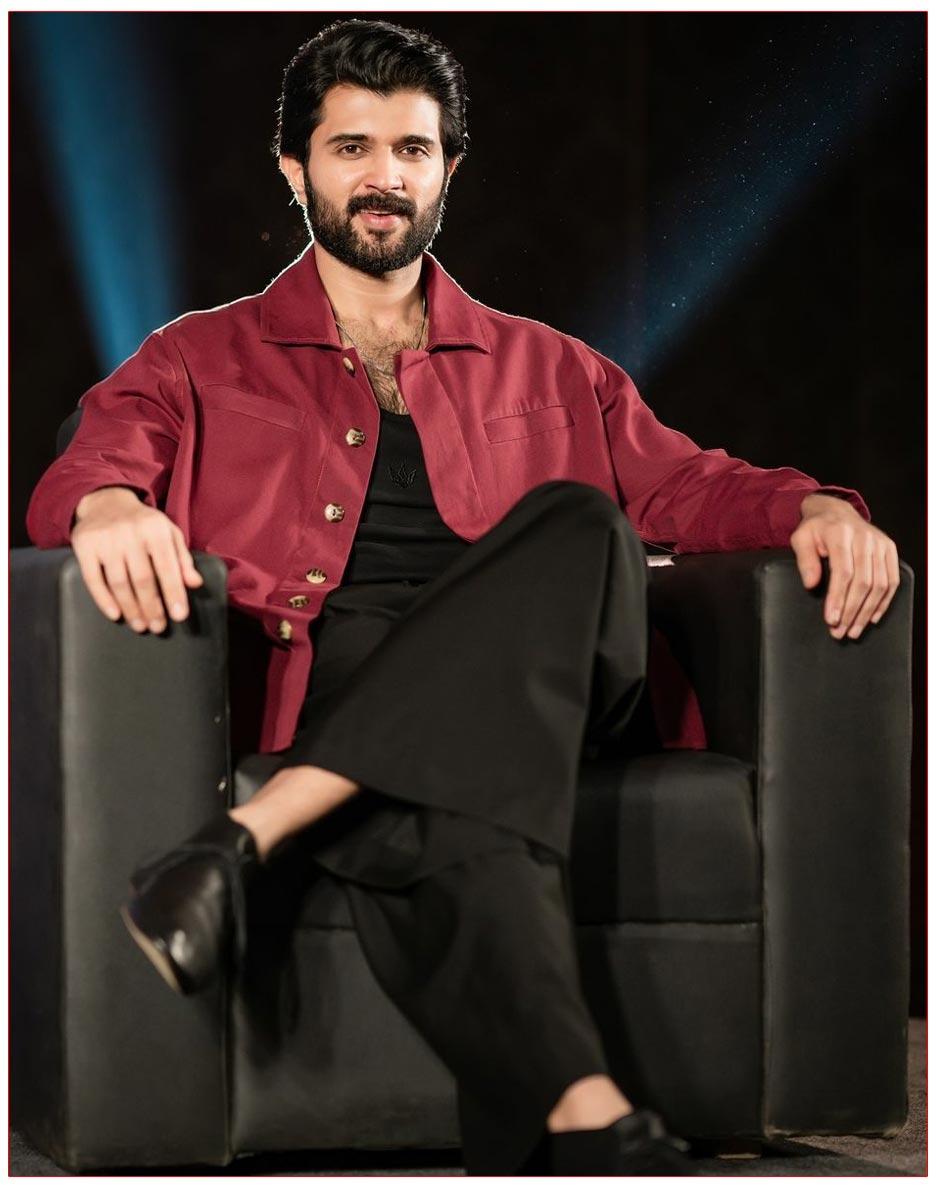 Vijay Deverakonda In Action For His Next