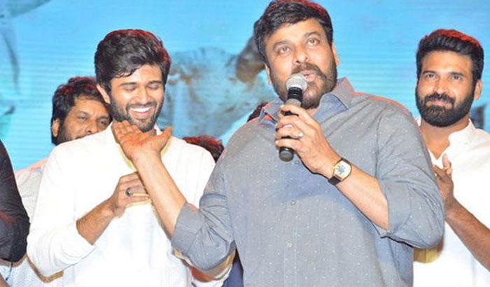 Vijay Deverakonda in Megastar's Film?