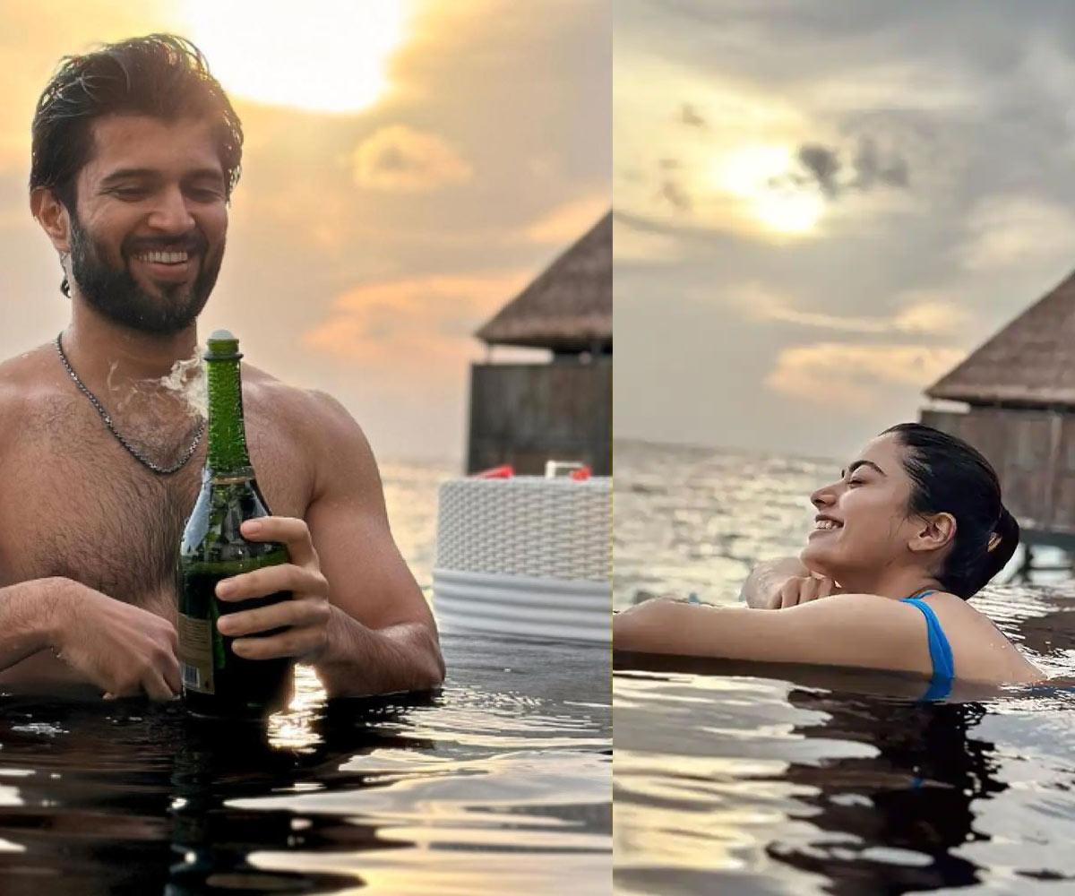 Vijay Deverakonda - Rashmika Mandanna Rang New Year Together ?