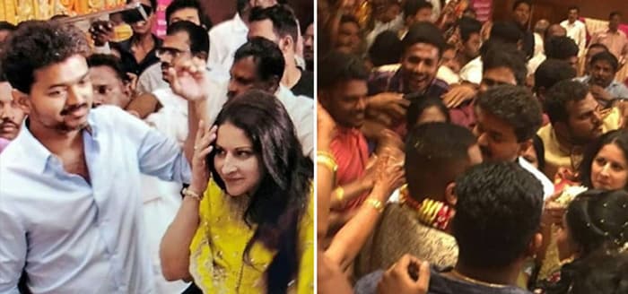Fans Craze Injures Vijay