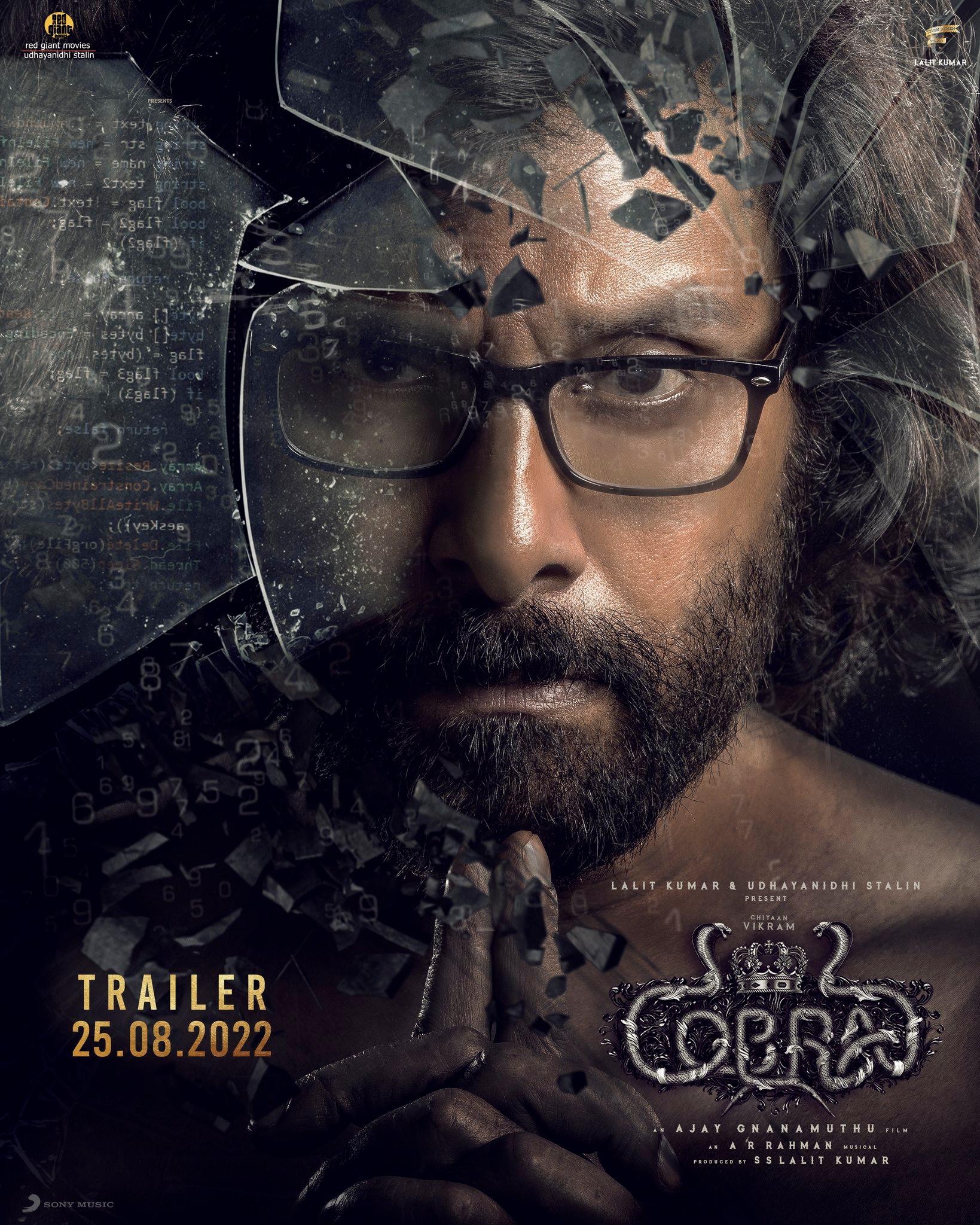 Vikram's Cobra trailer arriving