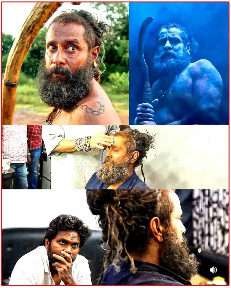 Vikram spends hours for Thangalaan