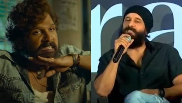 Cobra Vikram improvises Allu Arjun's Pushpa
