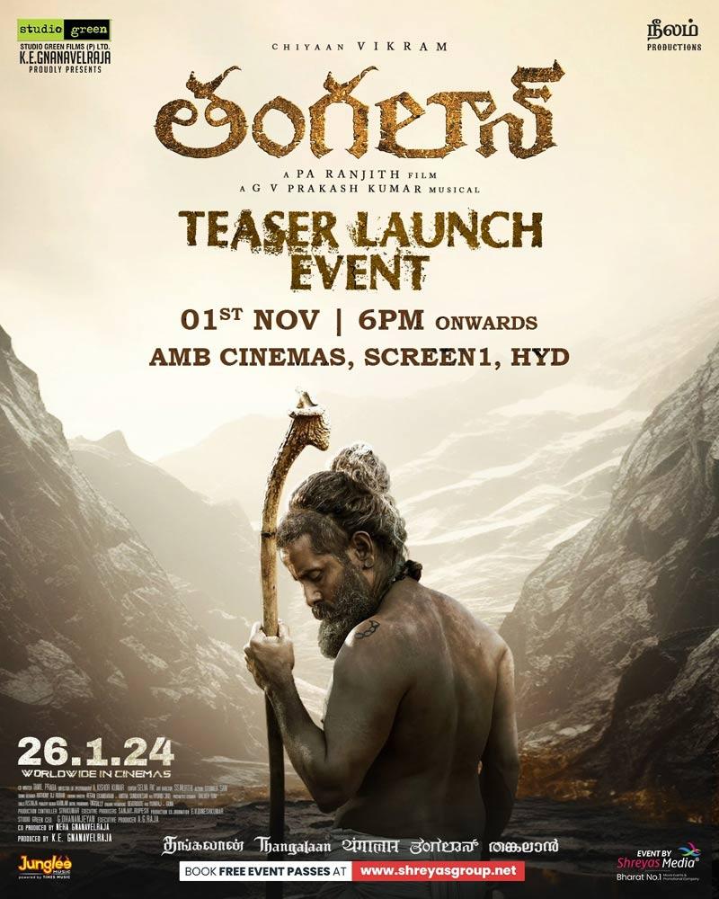 Vikram Thangalaan gearing up for Telugu promotions