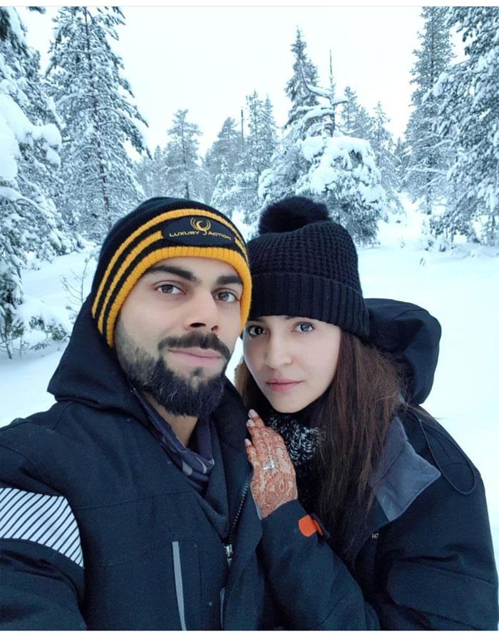 Virushka Literally In Heaven