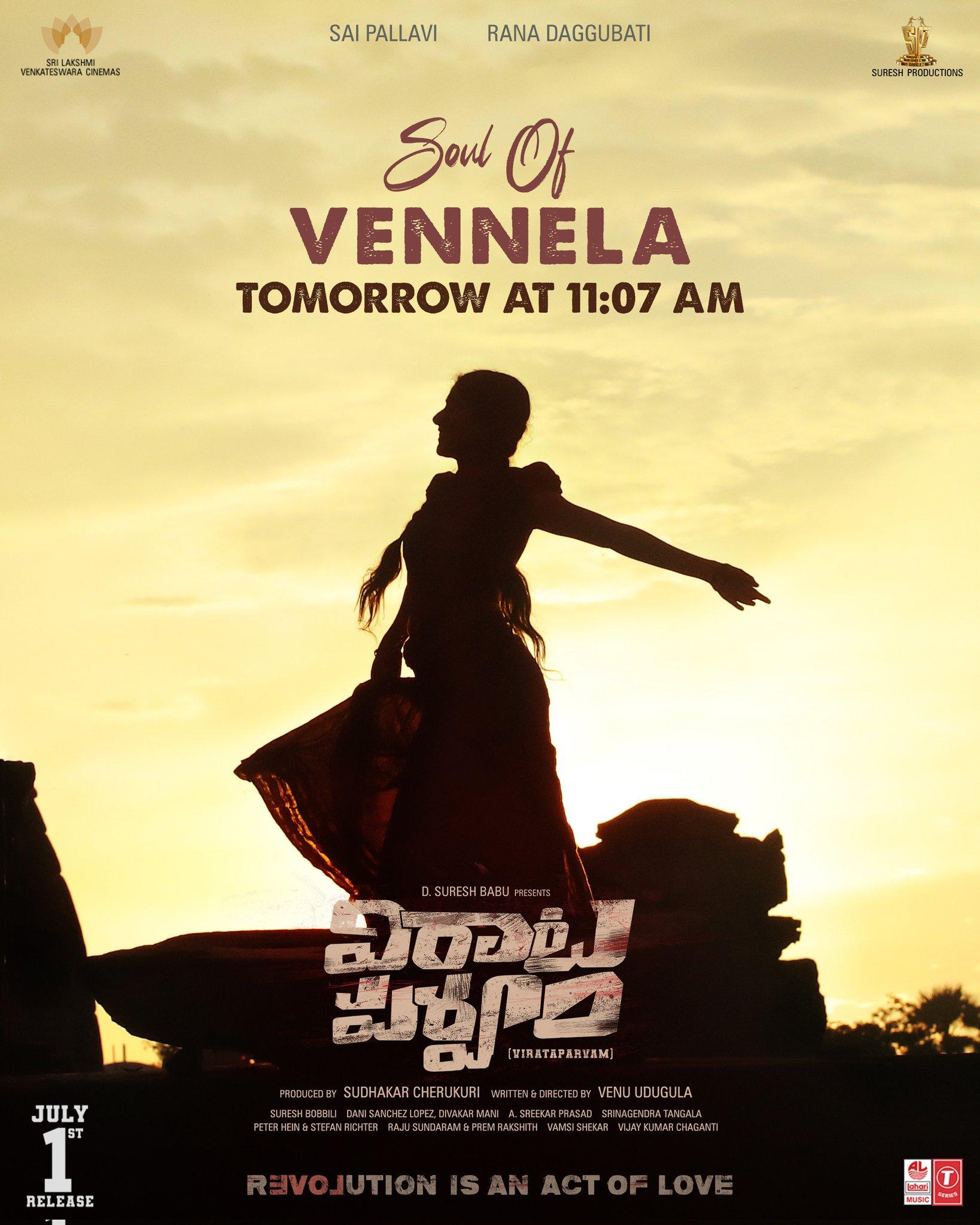 Virata Parvam: Soul of Vennela secrets to be revealed
