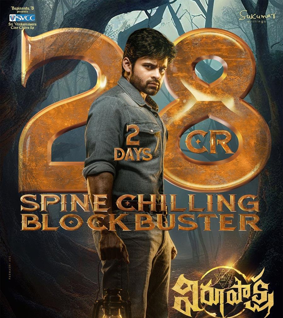 Virupaksha two days collections out
