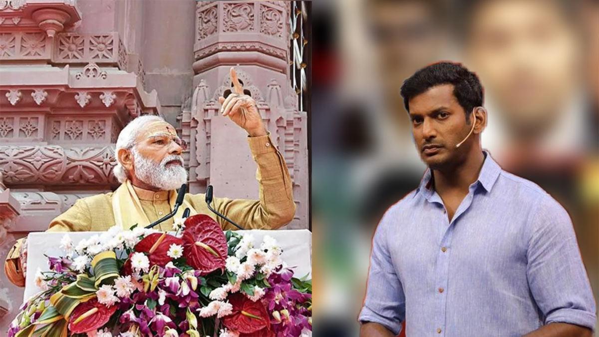 Vishal praises Modi for this