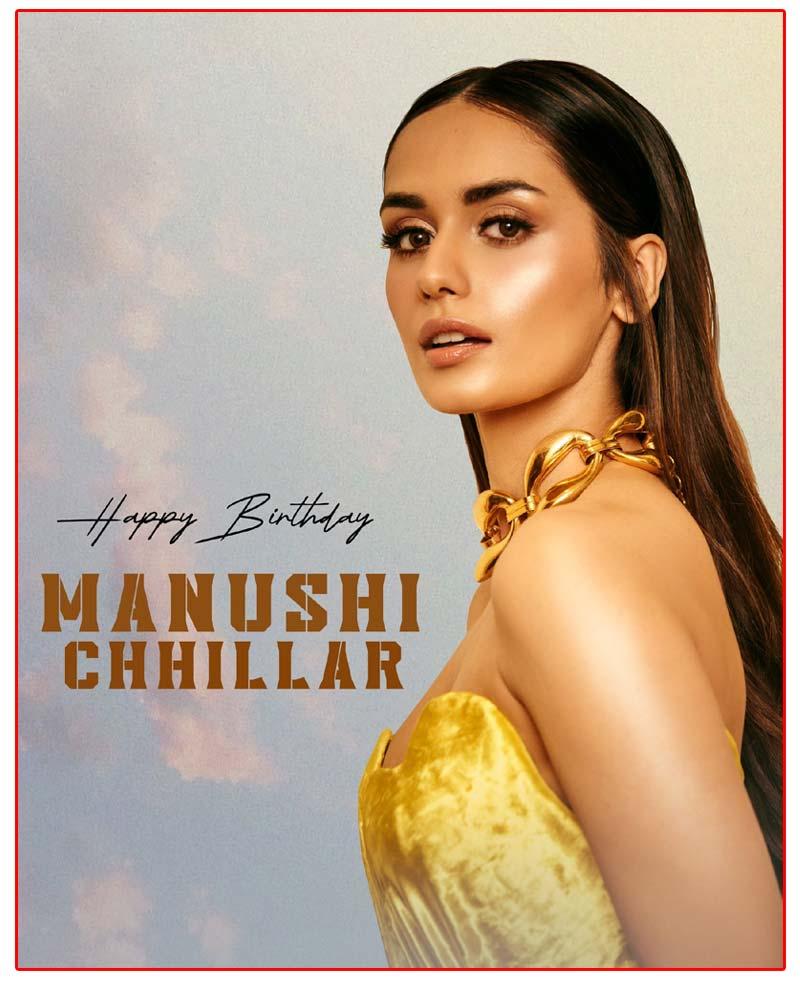 Manushi Chhillar celebrates her birthday
