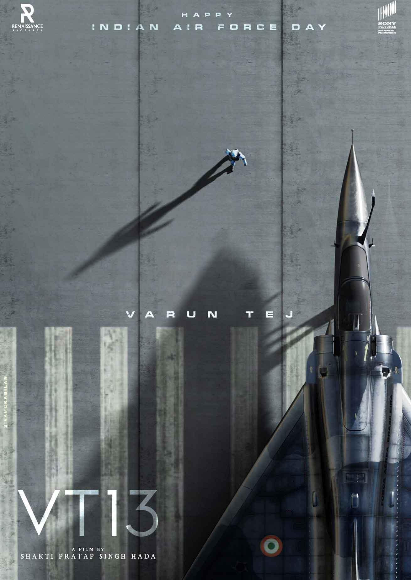 Varun Tej salutes IAF before his take off