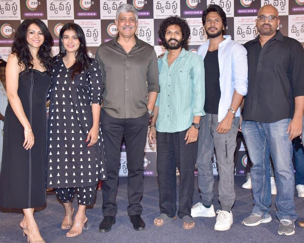 Thanks To The Audience For Thumping Response To ZEE5 Series Vyavastha