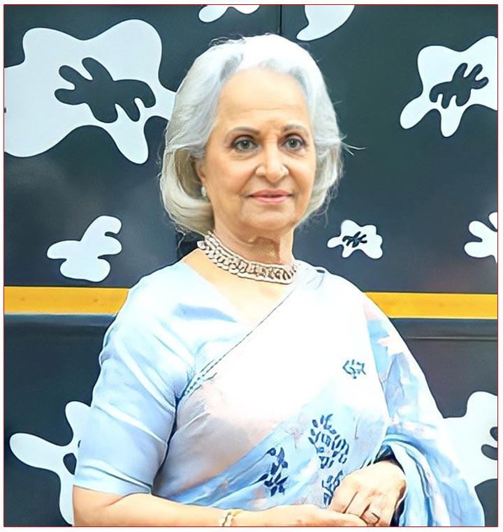 Waheeda Rehman To Be Conferred Dadasaheb Phalke Award