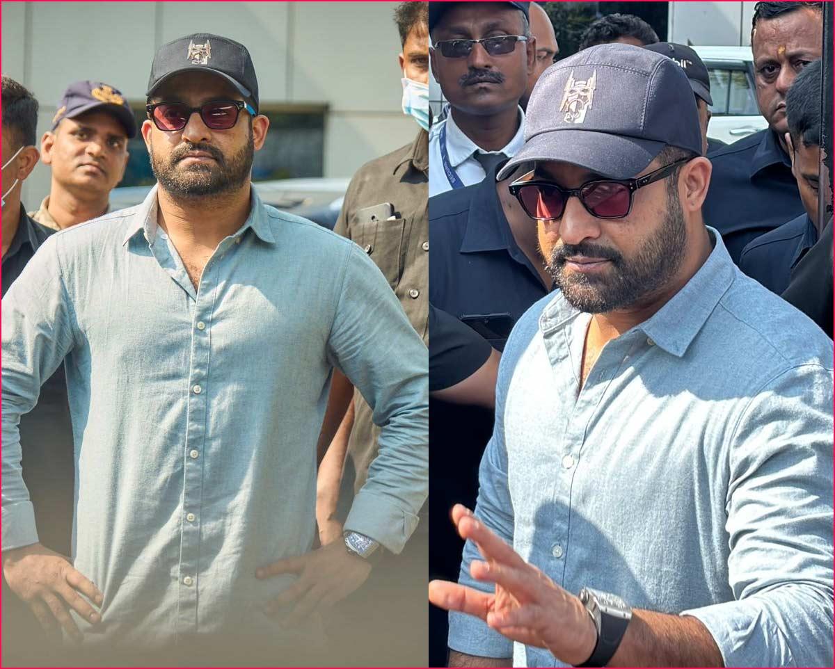 NTR stylish look from War 2 leaked, Fans go berserk