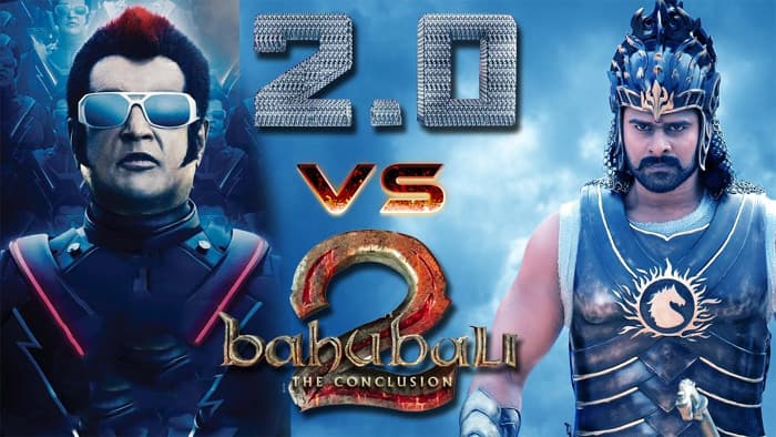 2.0 Vs Baahubali, Fans Under Attack
