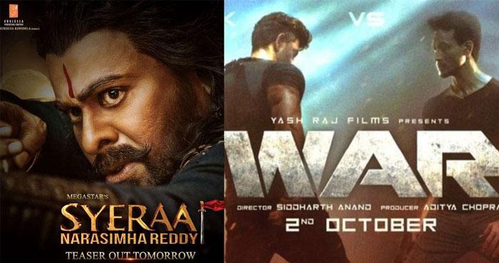Zero Buzz on War Due to Sye Raa?